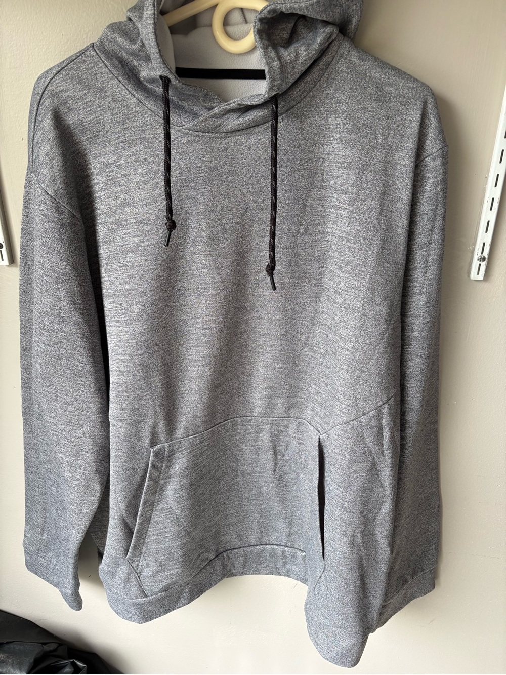 Ideology Gray Women's Pullover Hoodie with Kangaroo Pocket